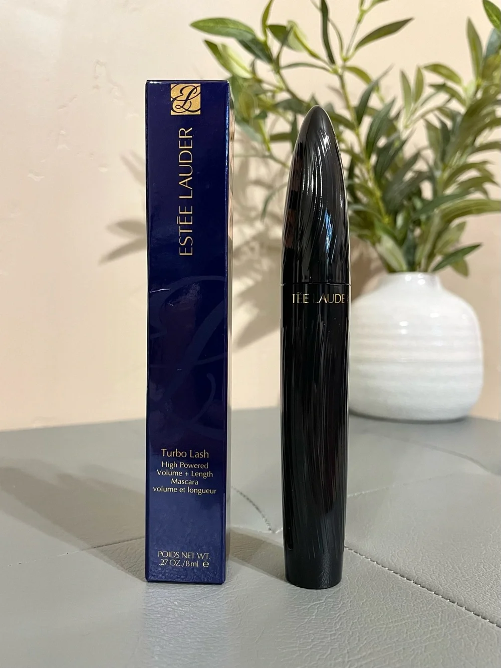 Estee Lauder Turbo Lash 12hr High Powered Volume + Length Mascara 01 Black .27oz